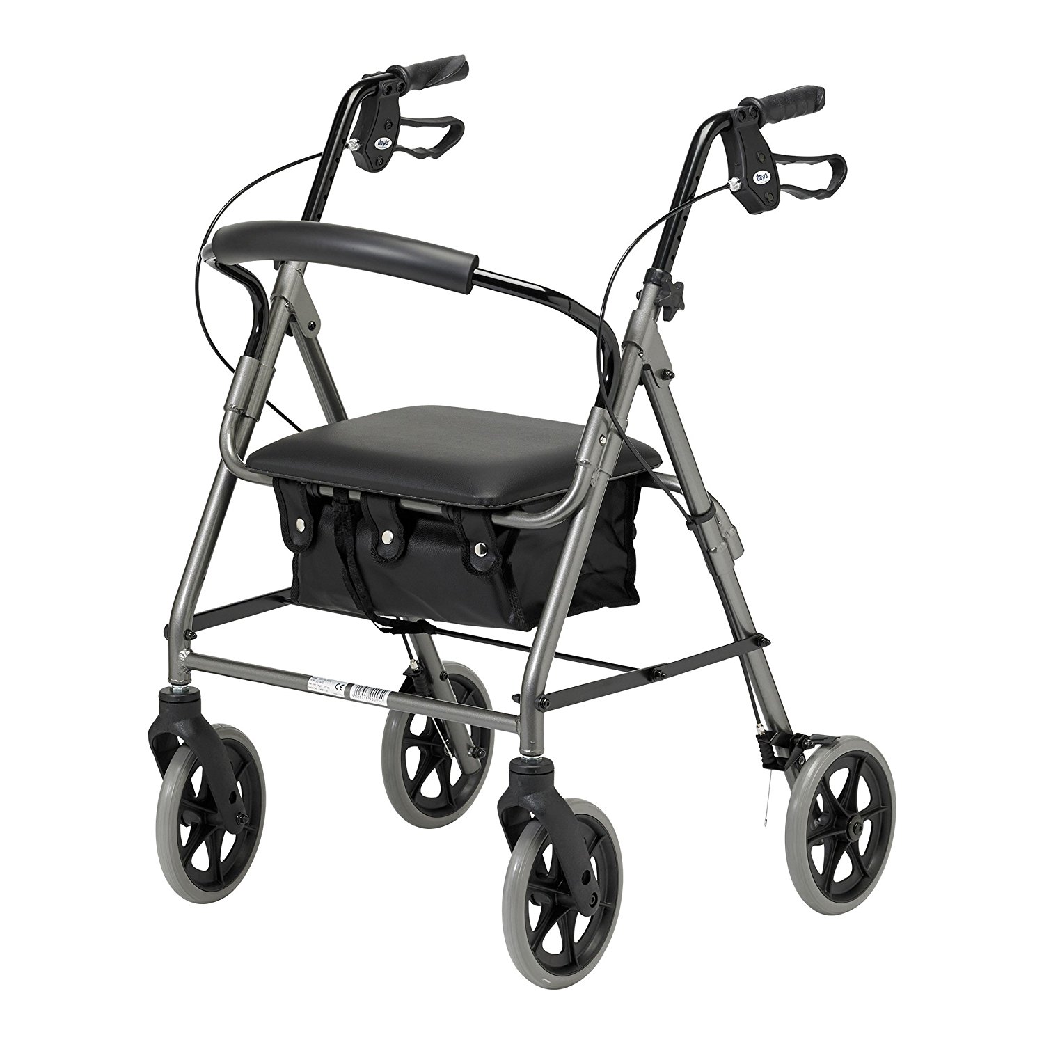 Equate Rolling Walker For Seniors, Rollator Walker With