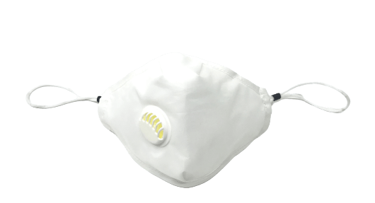 Download White Reusable Face Masks With Filter Valve ...