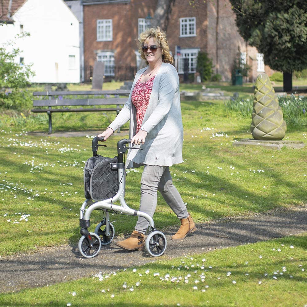 Ergonomic Tri-Walker with Basket