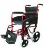 Transit Folding Wheelchair red