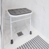 Folding Shower Seat (with Legs & Padded Seat)