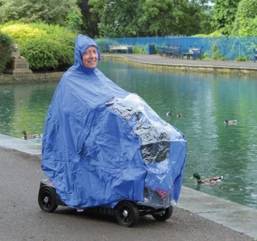 Weather-Proof Scooter Cape