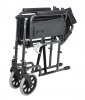 Swallow Deluxe Self Propelled Steel Wheelchair Black