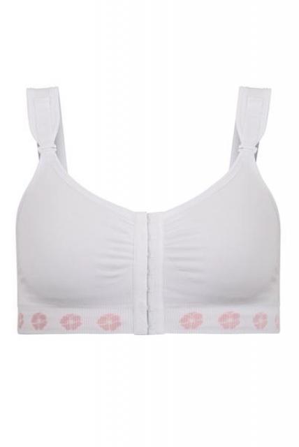 Feiboyy UK Plus Size Front Fastening Bras Post Surgery Bra Front