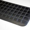 Bottom view Rubber Threshold Ramp 1000kg Capacity