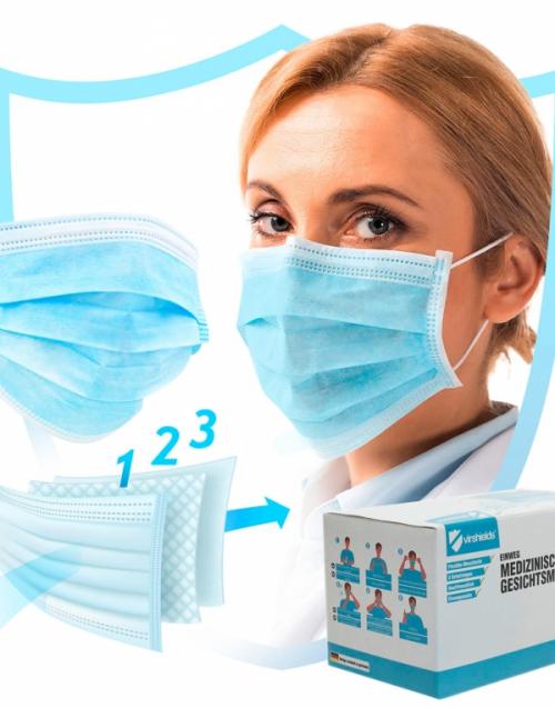 Medical Face Mask Type IIR - 50 Pack