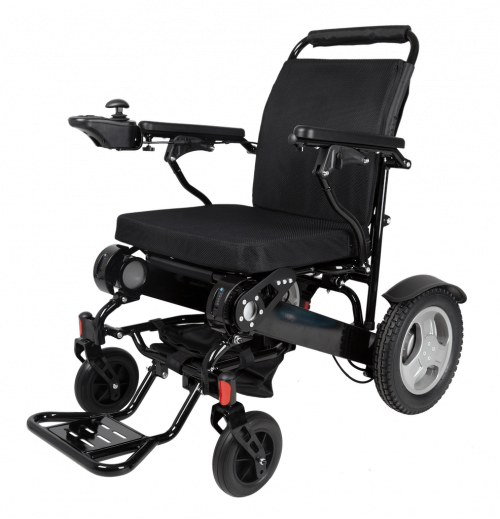 D09 Electric Power Wheelchair side view