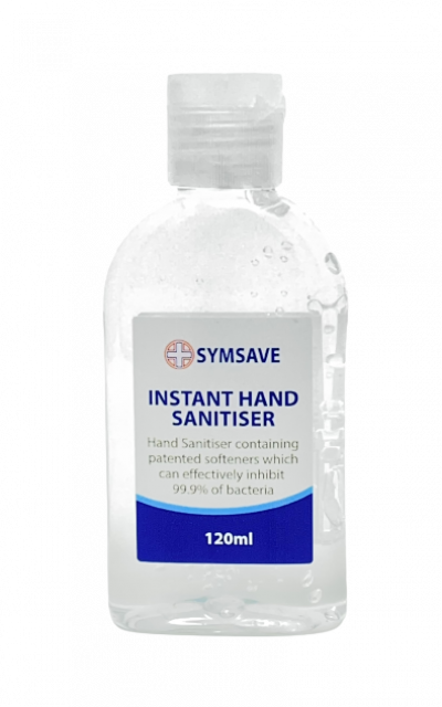 Hand Sanitiser Gel 75% Alcohol - 120ml Bottle