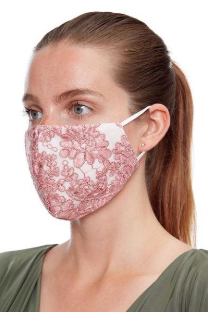 Reusable Face Mask - Rose Pink