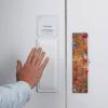 Gel Push Sanitising Wall Pad With 5 Refill Cartridges