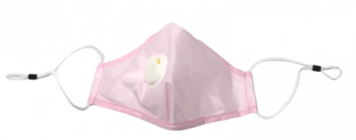 Pink Reusable Face Masks With Filter