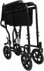 Steel Compact Transit Wheelchair Folded