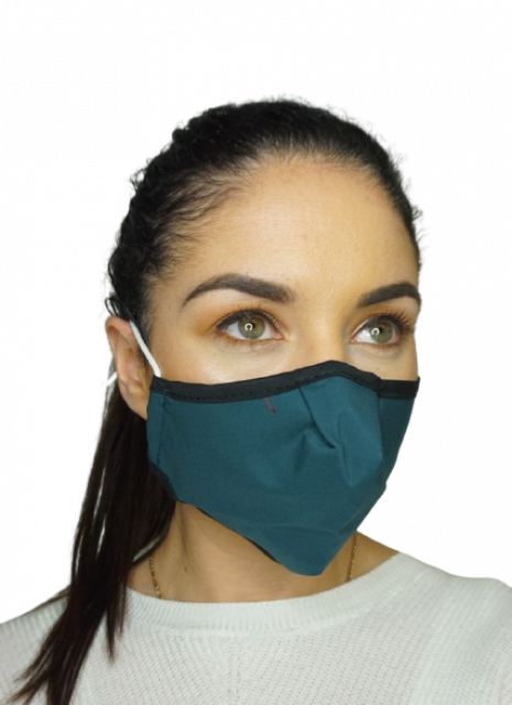 Reusable Fabric Face Mask - Ocean Blue