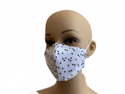 Reusable Face Mask With 2 Filters - Black & White