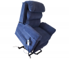 Ecclesfield Series Wall Hugging Rise & Recliner - Chenille Material Blue