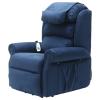 Sandfield Rise and Recline Dual Motor Armchair - Blue