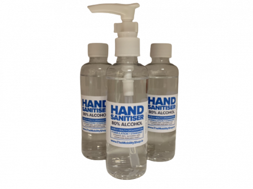 Irish Hand Sanitiser Liquid 80% Alcohol - 3 x 100ml Bundle