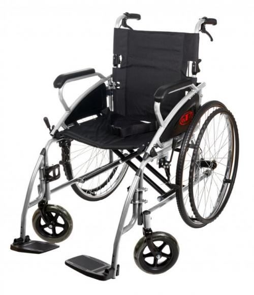 White Self Propelled Wheelchair