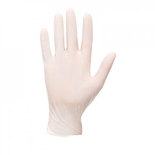 Powdered Latex Disposable Gloves Box of 100