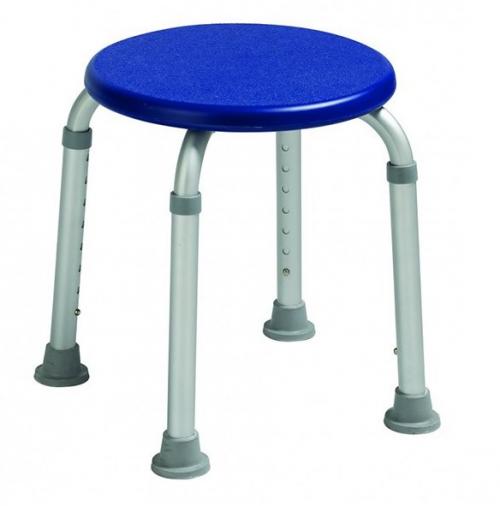 Shower Toilet Stool Blue