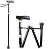 Black Folding Walking Stick