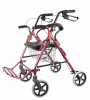 Four-Wheeled Walker With Basket