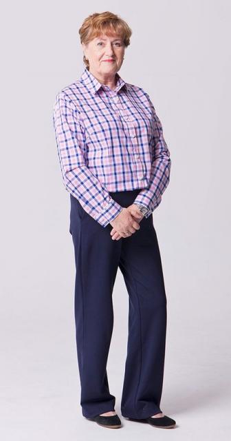 Pink & Blue Easy Close Check Shirt