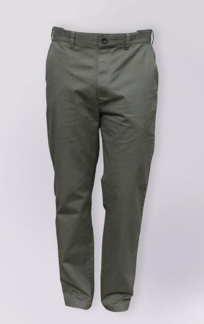 Moss Green Mens Trousers