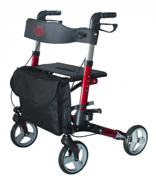 Four-Wheeled Aluminium Folding Walker