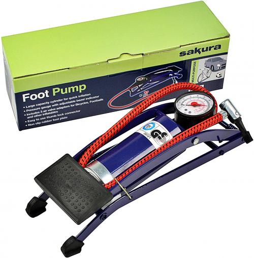 single cylinder foot pump