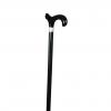 Black Derby Cane With Nickel Collar