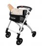 White Indoor Wheel Rollator with Tray