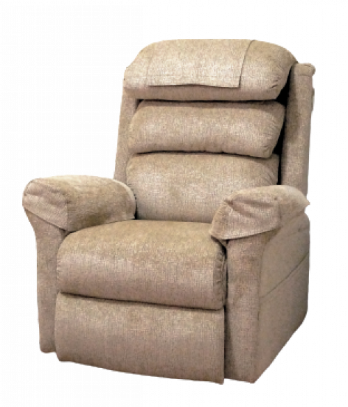 Ecclesfield Series Wall Hugging Rise & Recliner - Chenille Material Oat