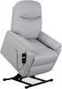 Georgia Single Motor Electric Riser Recliner Chair - Grey
