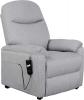 Georgia Single Motor Electric Riser Recliner Chair - Grey