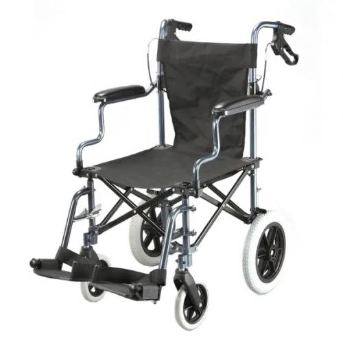 Deluxe Wheelchair With Wheeled Travel Bag