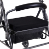 Comfort Lever Rollator - Black