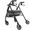 Comfort Lever Rollator - Grey