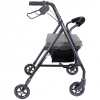 Comfort Lever Rollator - Grey