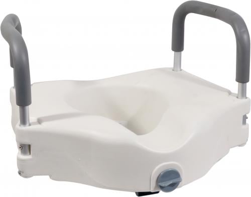 The Viscount Raised Toilet Seat With Arms