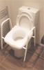 President Raised Toilet Seat and Frame (Width and height adjustable)