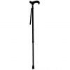 Black Aluminium Extendable Cane