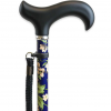 Blue Flower Extendable Cane