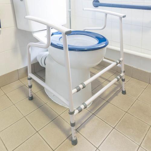 Nuvo Open Back Toilet Frame - Bathroom Aids at TheMobilityshop.ie