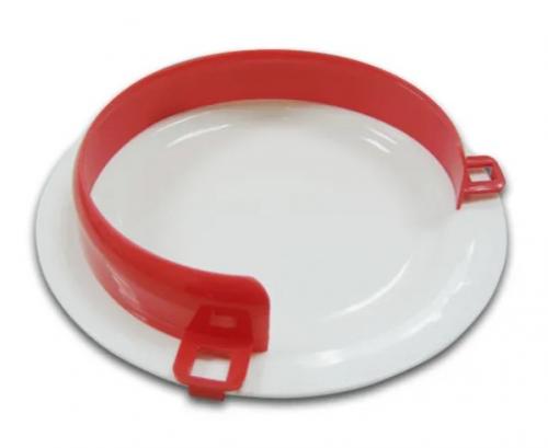 Plastic Plate Guard - Red