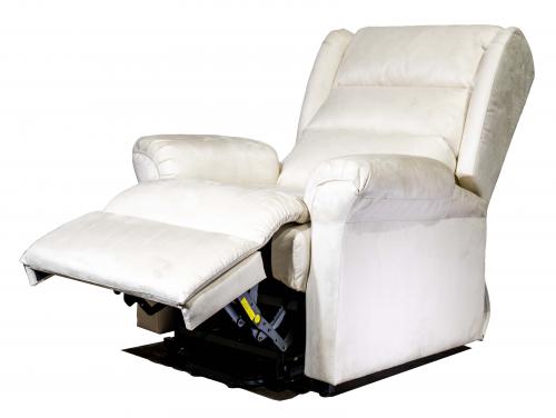 Barrow Dual Motor Rise & Recliner Chair - Cream