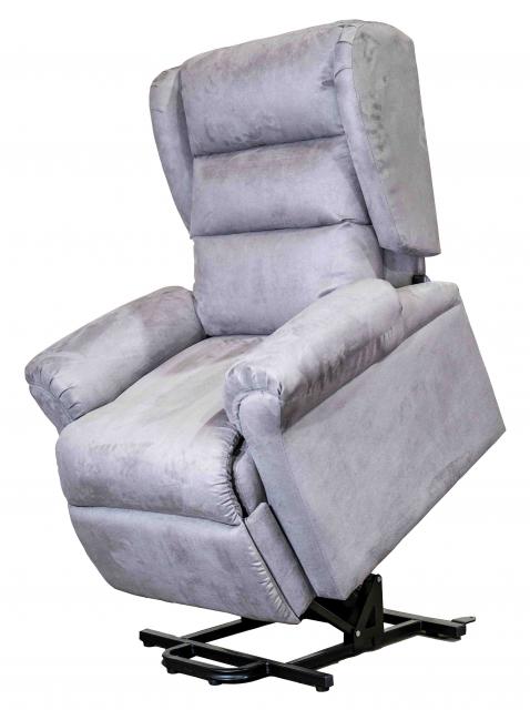 Barrow Dual Motor Rise & Recliner Chair - Grey