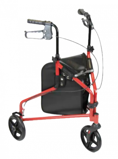 3 Wheel Steel Rollator