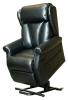 Suir Dual Motor Rise & Recliner Chair - Black