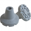 Non Slip Crutch Ferrule - Grey